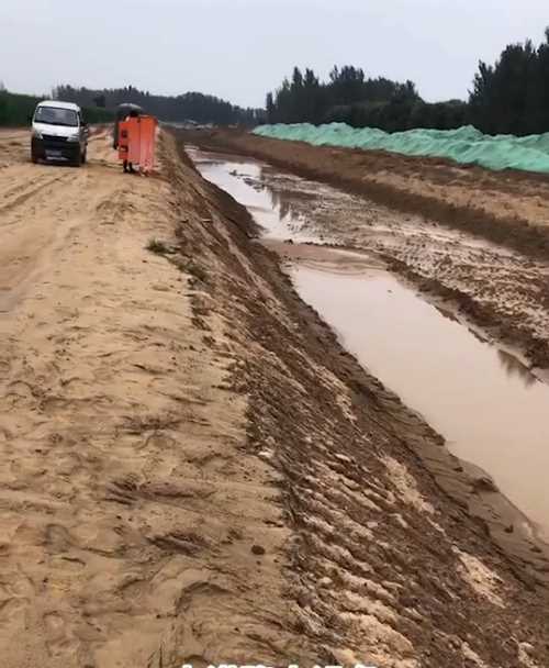 运城闻喜县河道降水